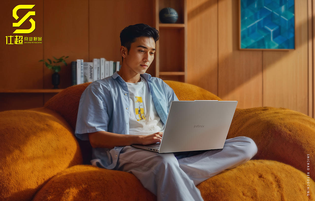 传音 Infinix 笔记本电脑 产品精修+Ai 合成（图ZMzk5NTU5NDgw） - 修图/后期 - 站酷设计师仕超商业修图原创素材 - 站酷ZCOOL