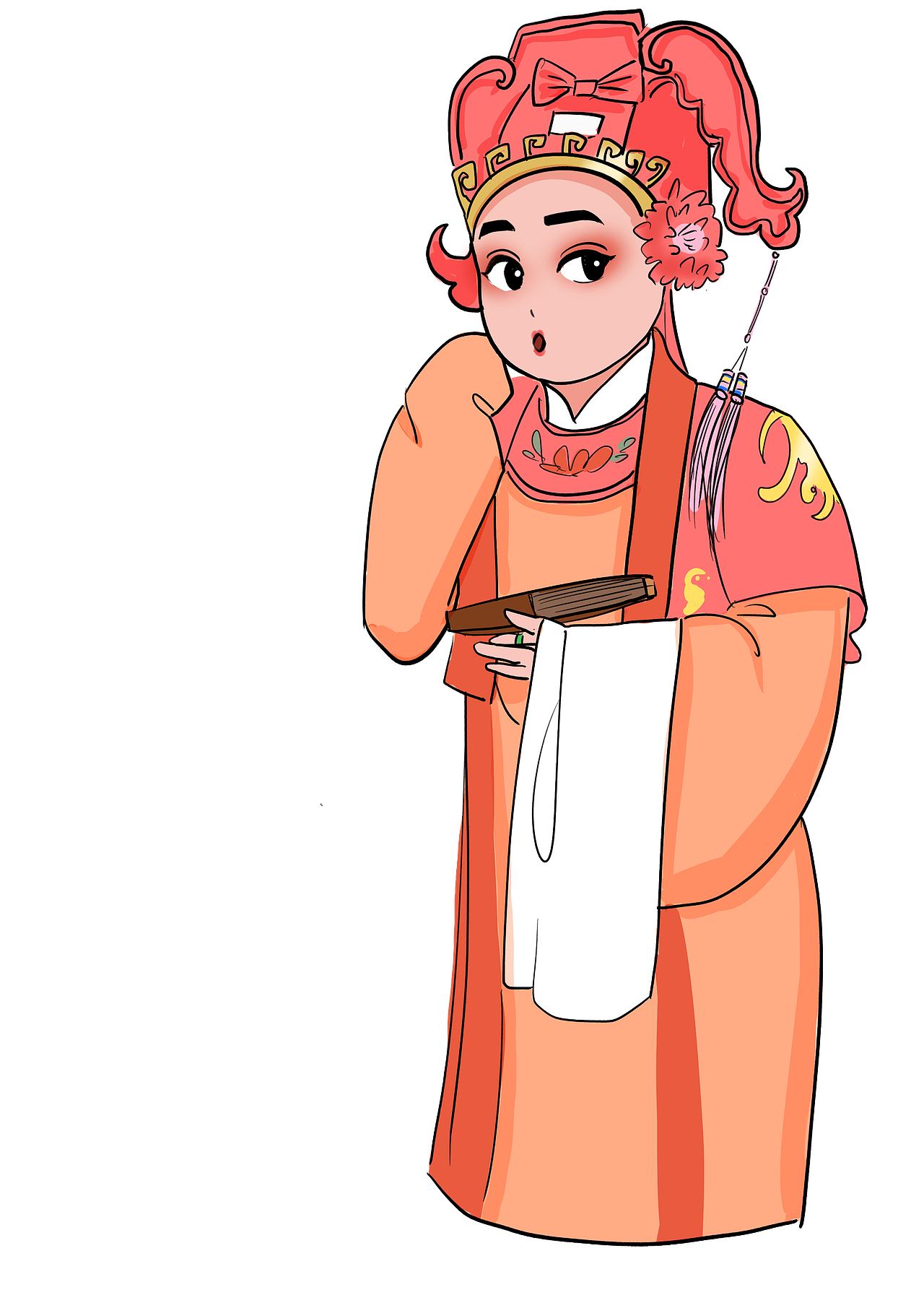 一口一个戏曲小人儿！Q 版国粹图鉴（图ZMzk5NTYyMTI4） - 创作习作 - 站酷设计师DC_painter原创素材 - 站酷ZCOOL