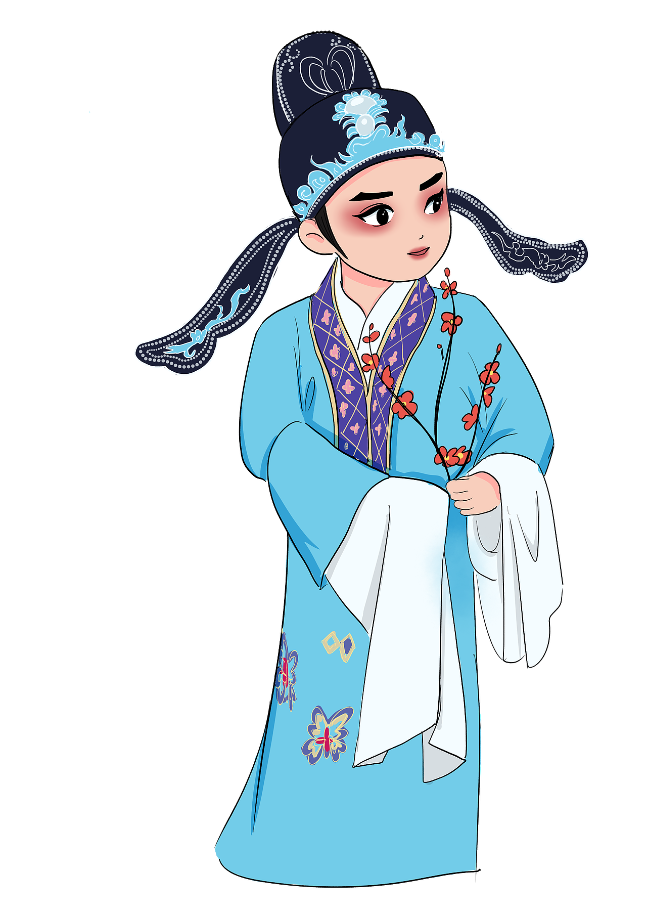 一口一个戏曲小人儿！Q 版国粹图鉴（图ZMzk5NTYyMTUy） - 创作习作 - 站酷设计师DC_painter原创素材 - 站酷ZCOOL