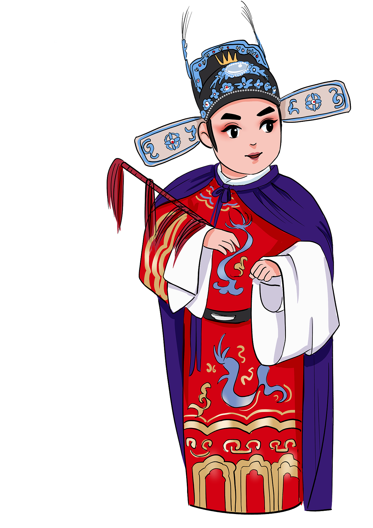 一口一个戏曲小人儿！Q 版国粹图鉴（图ZMzk5NTYyMTIw） - 创作习作 - 站酷设计师DC_painter原创素材 - 站酷ZCOOL