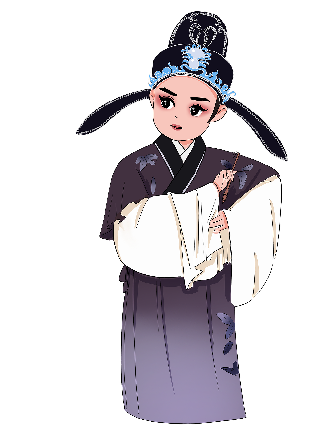 一口一个戏曲小人儿！Q 版国粹图鉴（图ZMzk5NTYyMTYw） - 创作习作 - 站酷设计师DC_painter原创素材 - 站酷ZCOOL