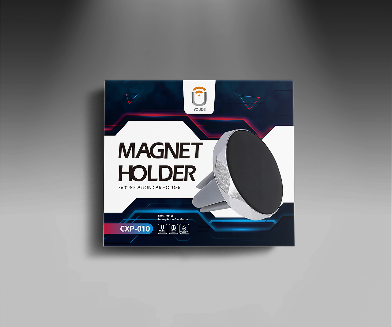 手机小支架包装设计欣赏