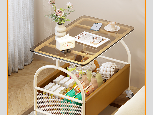 沙发边几的建模渲染