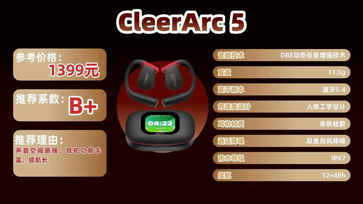 2025想尝试开放式耳机？十款开放式蓝牙耳机实测推荐