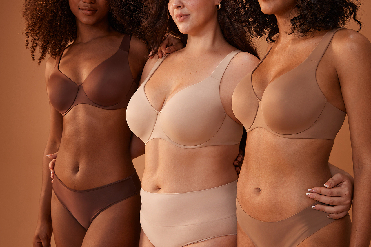 跨境电商 | 2024 大码内衣 多模形象