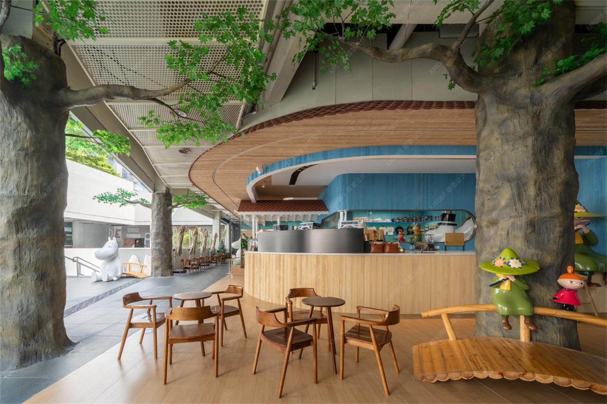 Moomin IP线下快闪活动——头部快闪设计公司作品分享