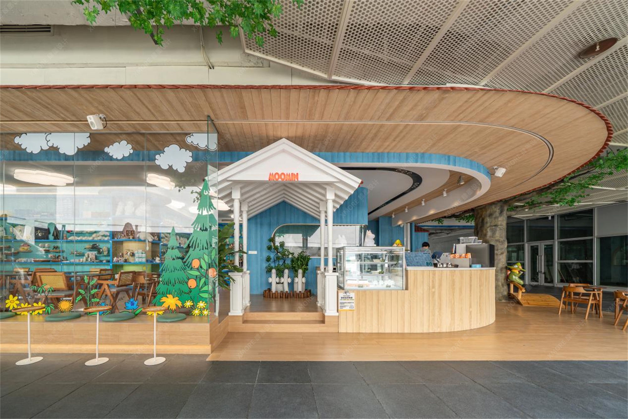 Moomin IP线下快闪活动——头部快闪设计公司作品分享