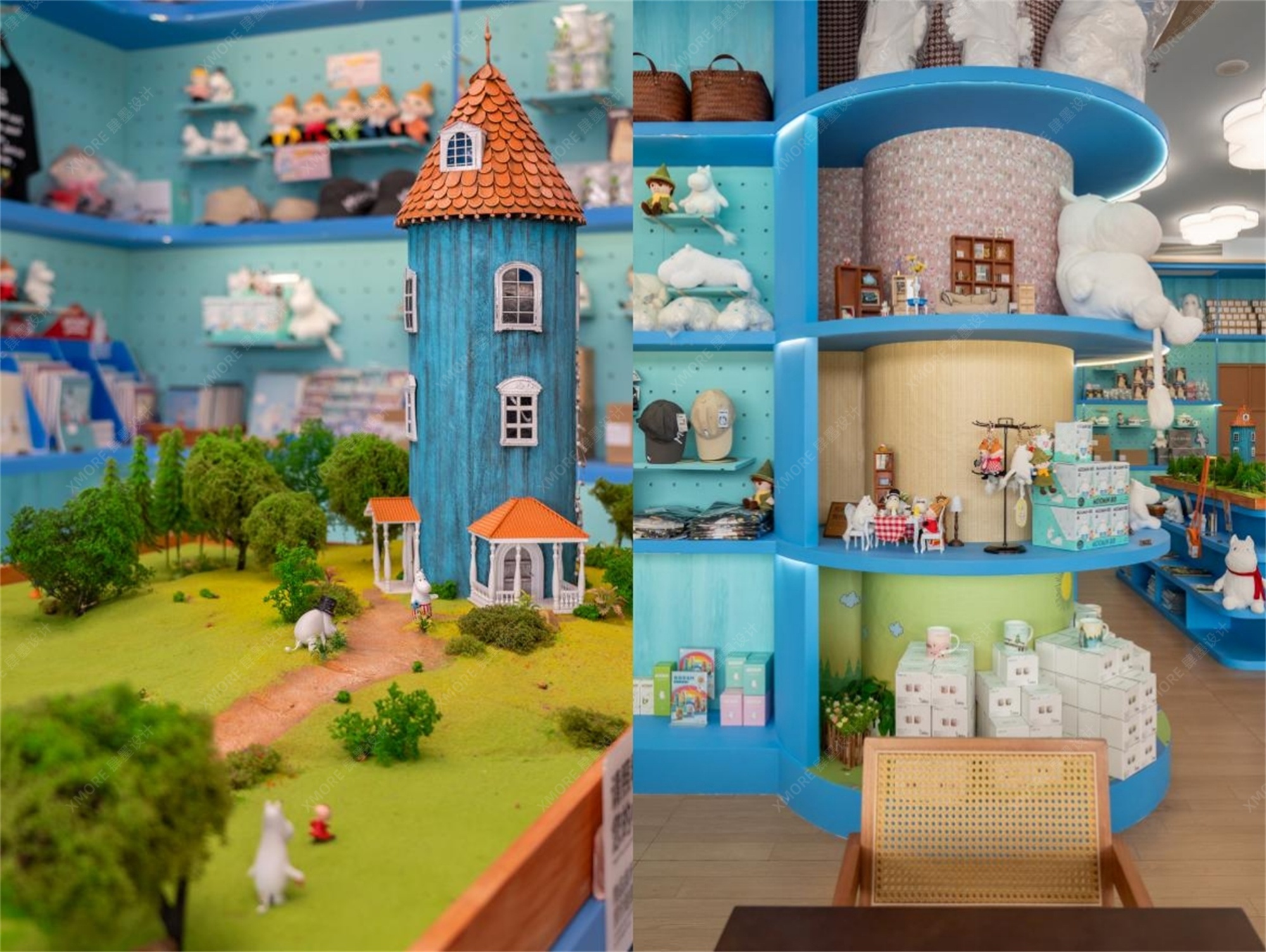 Moomin IP线下快闪活动——头部快闪设计公司作品分享