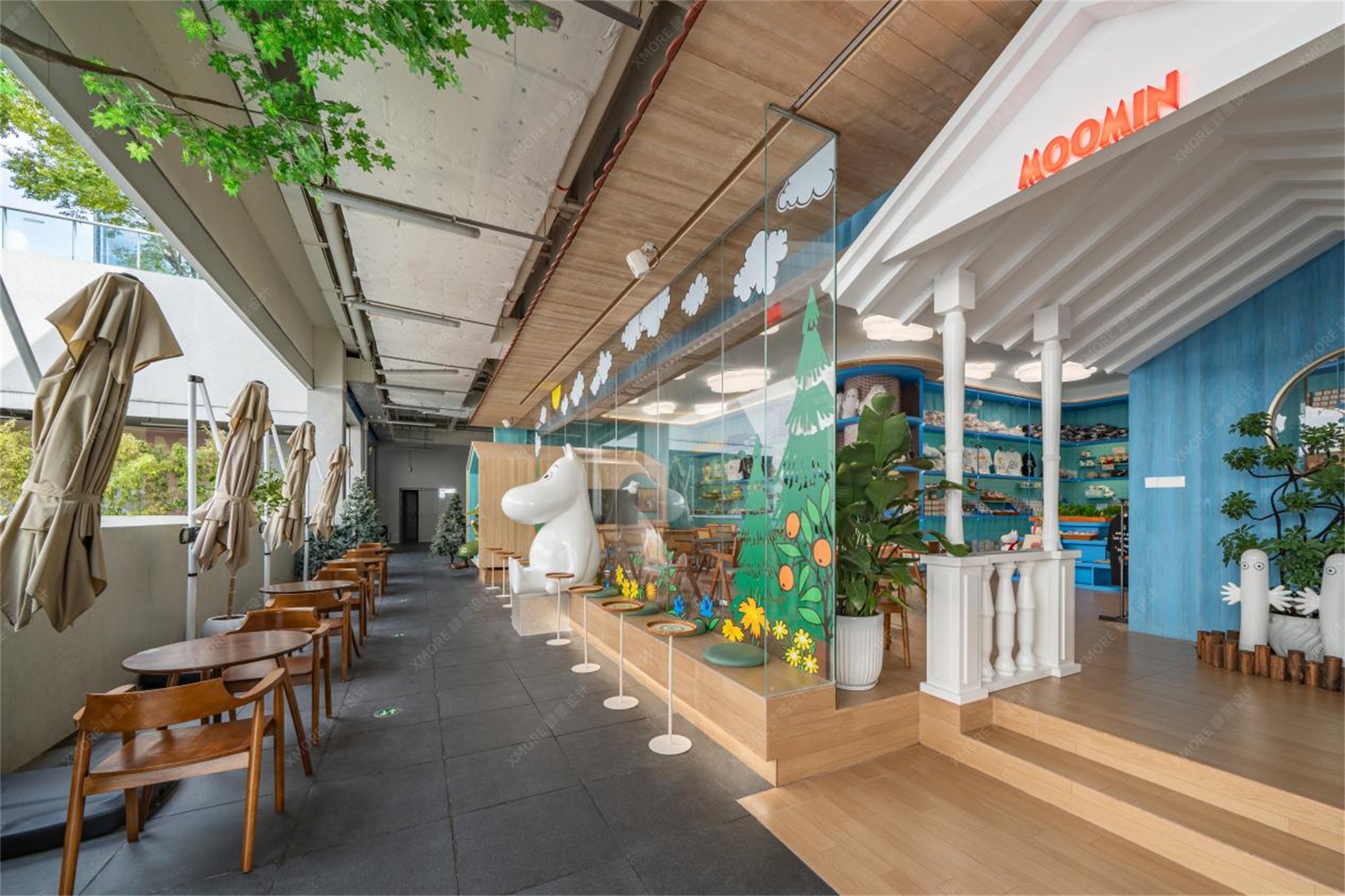 Moomin IP线下快闪活动——头部快闪设计公司作品分享