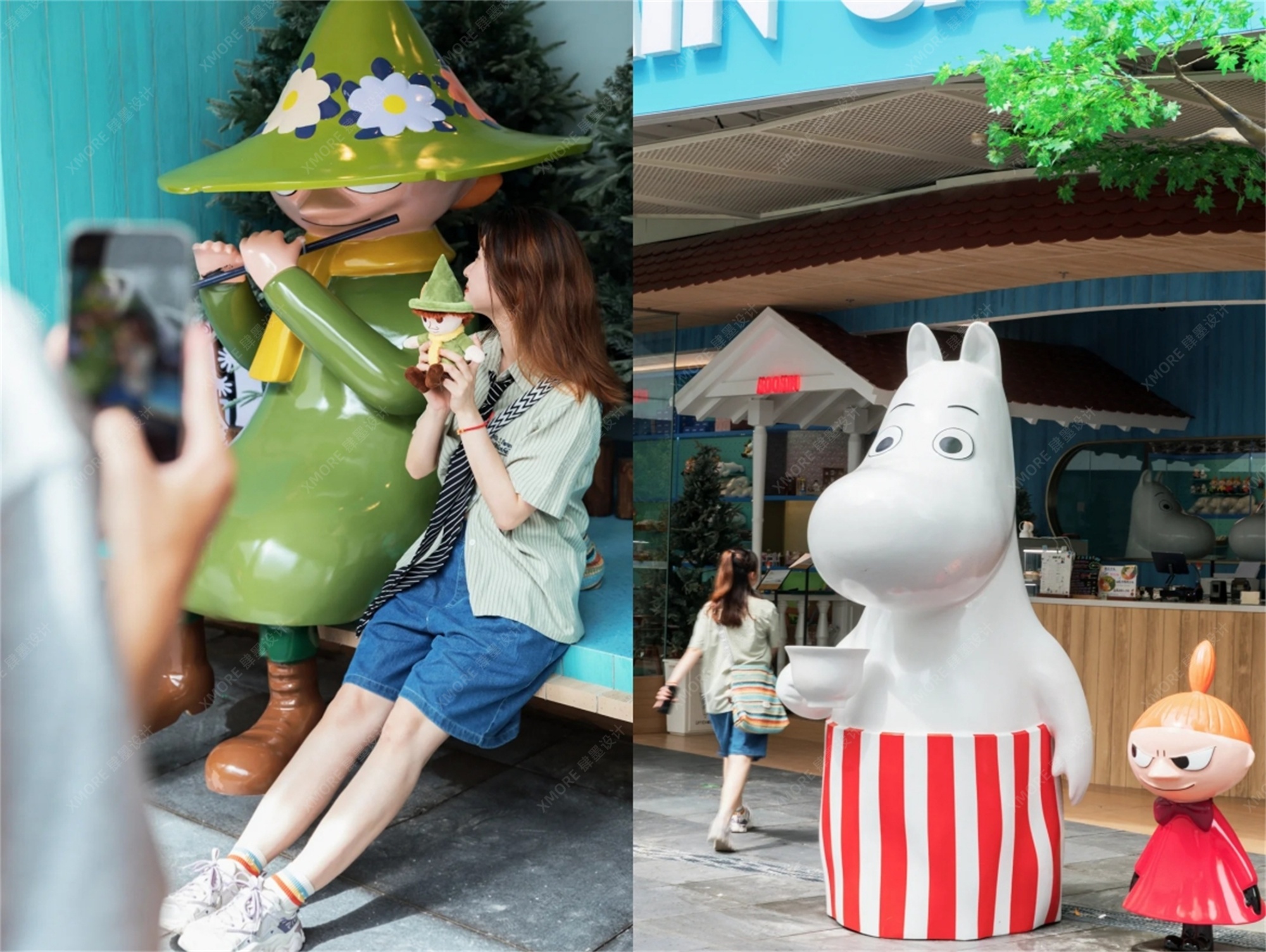 Moomin IP线下快闪活动——头部快闪设计公司作品分享