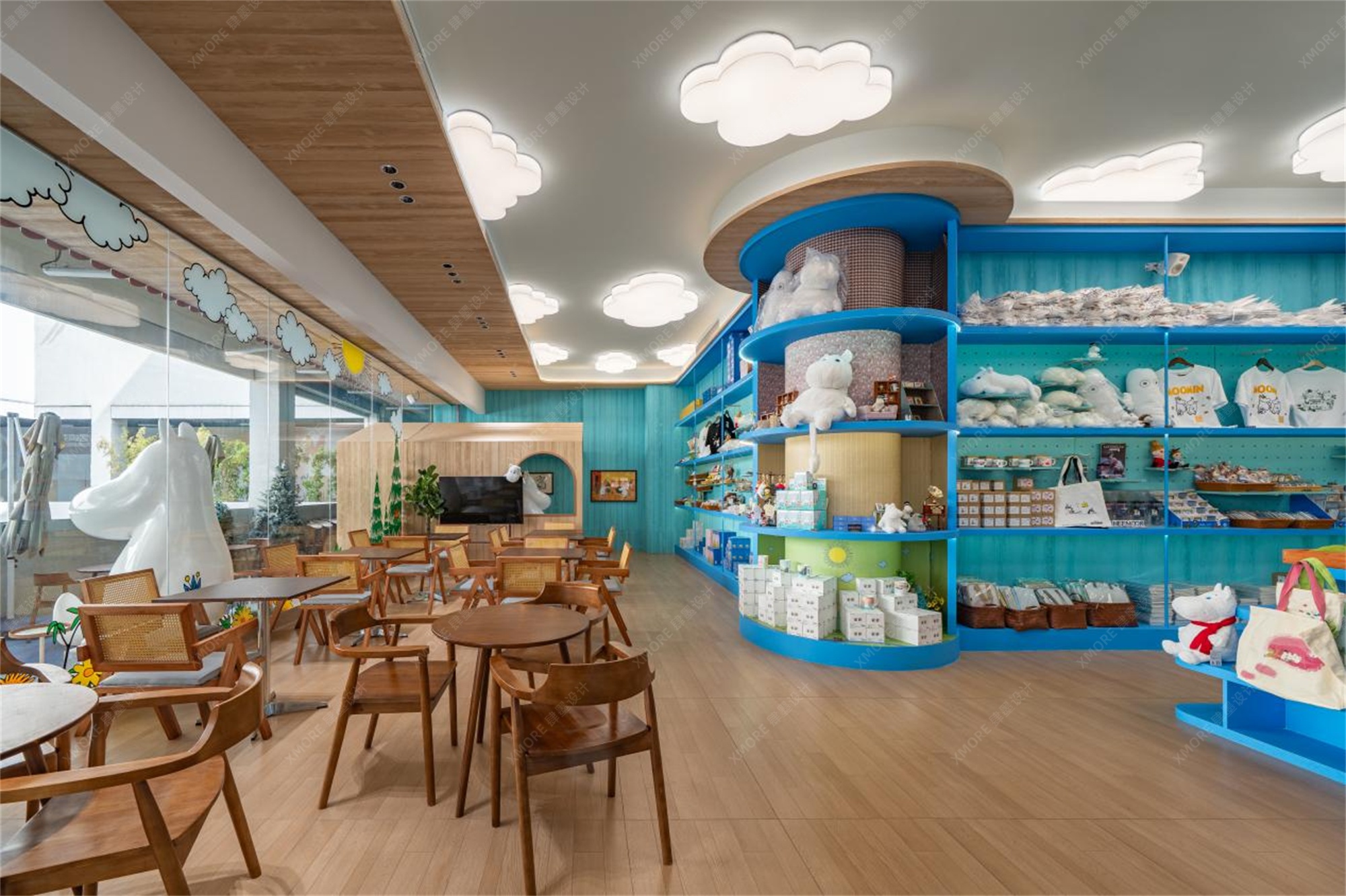 Moomin IP线下快闪活动——头部快闪设计公司作品分享