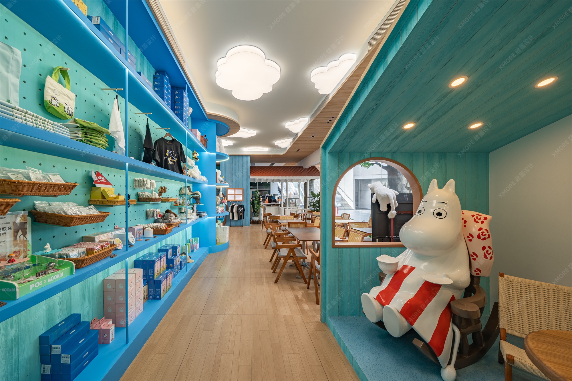 Moomin IP线下快闪活动——头部快闪设计公司作品分享