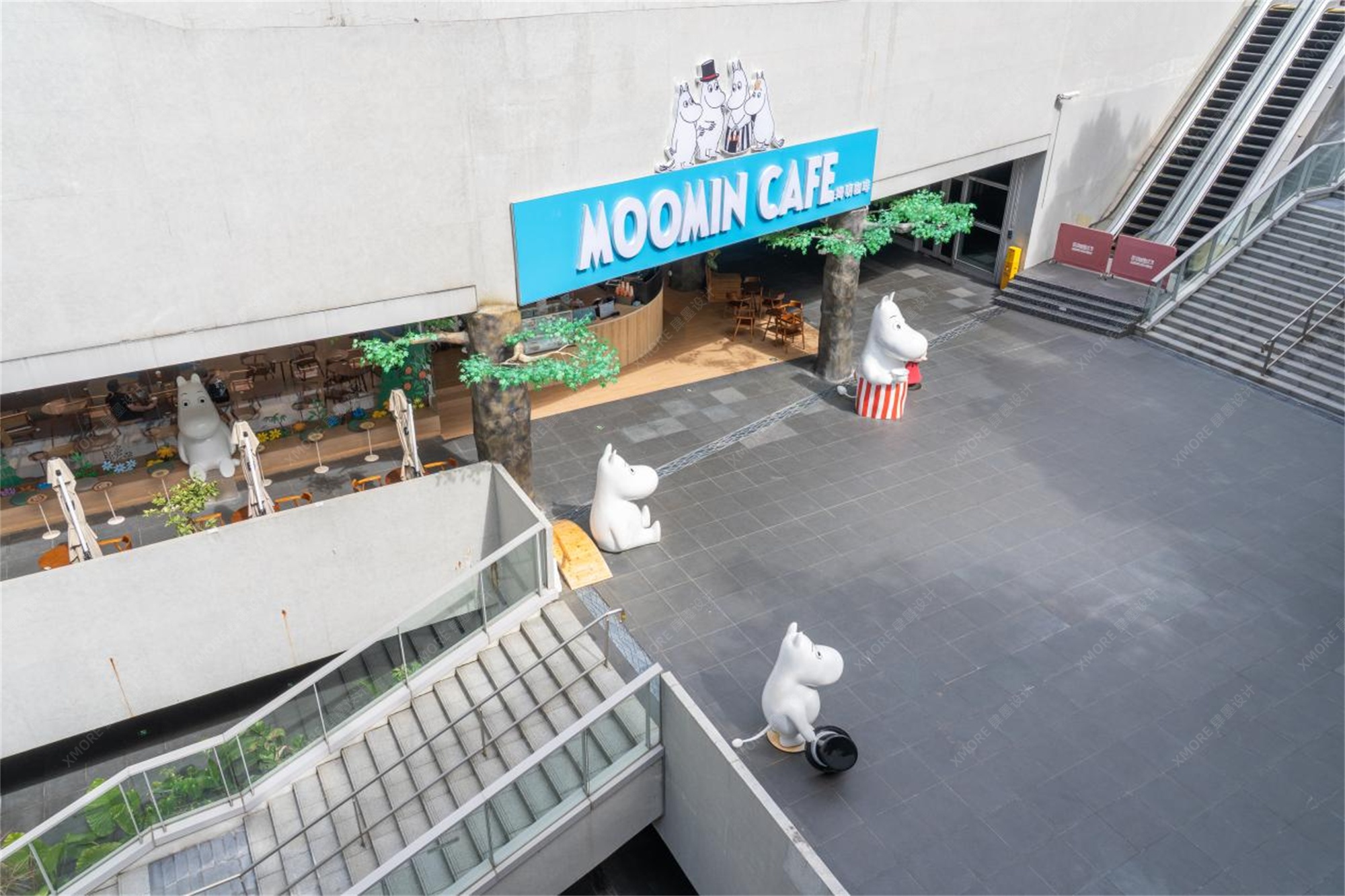 Moomin IP线下快闪活动——头部快闪设计公司作品分享