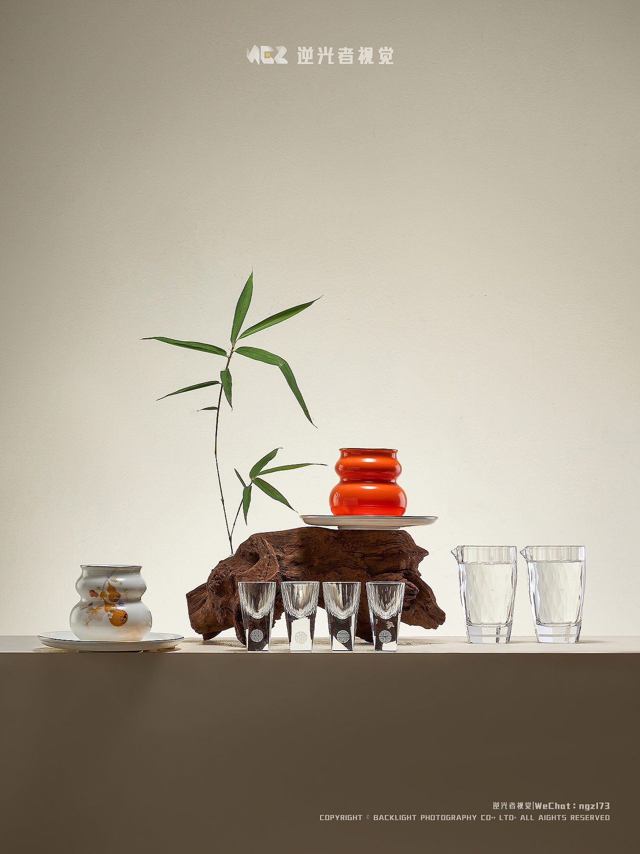 茶具静物摄影/酒杯产品摄影/安斯丽/逆光者视觉