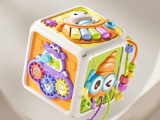 宝宝的第一款玩具|益智早教六面体还能这么玩