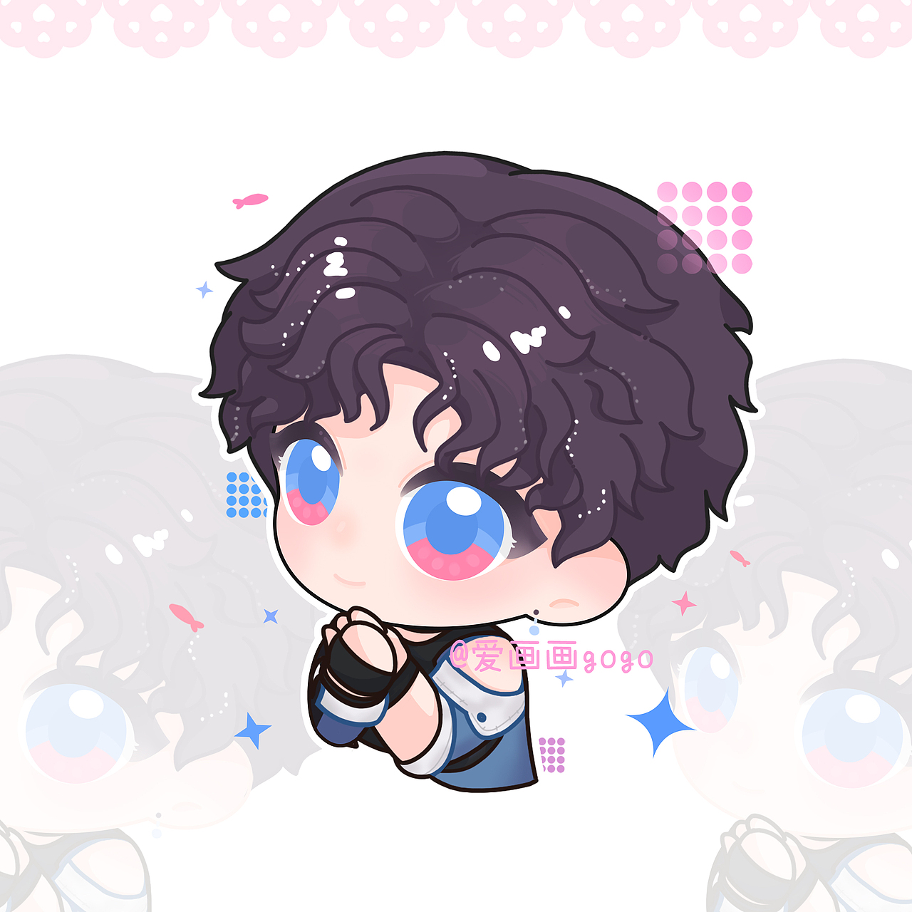 深空QQ人丨约稿（图ZMzk5NTc2Njky） - 商业插画 - 站酷设计师lucky酒酒原创素材 - 站酷ZCOOL