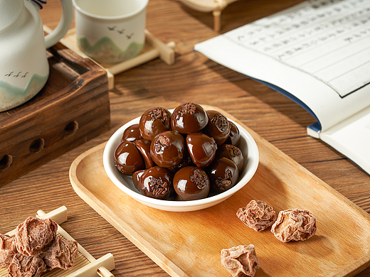 黑糖话梅-静物摄影