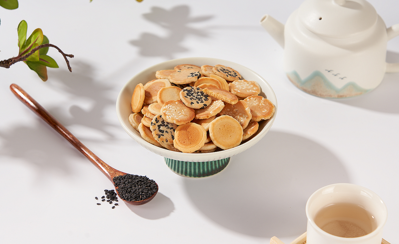 小丸煎饼-食品拍摄