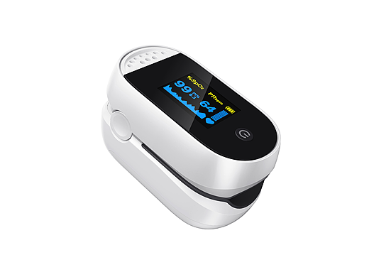 血氧仪血压仪家用医疗仪器设计渲染精修