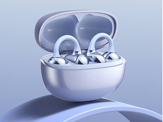 夹耳式蓝牙耳机详情页