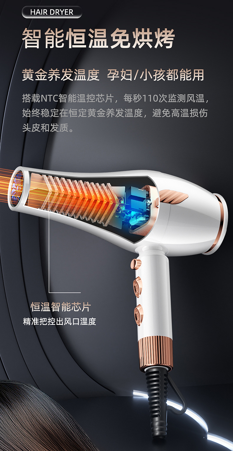 大筒吹风机/电吹风（图ZMzk5NTkyMzky） - 产品 - 站酷设计师初夏的晨曦YING原创素材 - 站酷ZCOOL