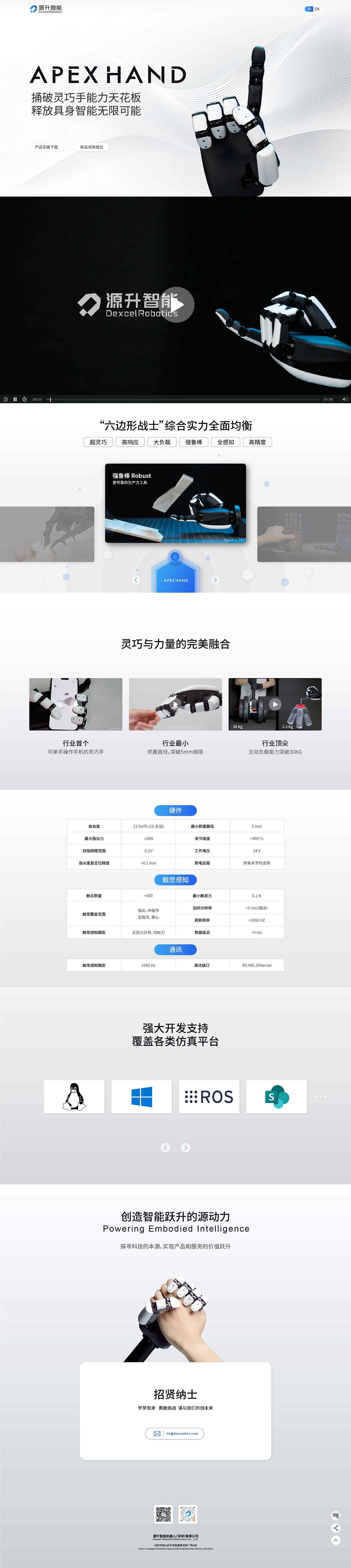 机器人灵巧手科技公司企业官网（图ZMzk5NTk5Mzky） - 企业官网 - 站酷设计师晏迪原创素材 - 站酷ZCOOL