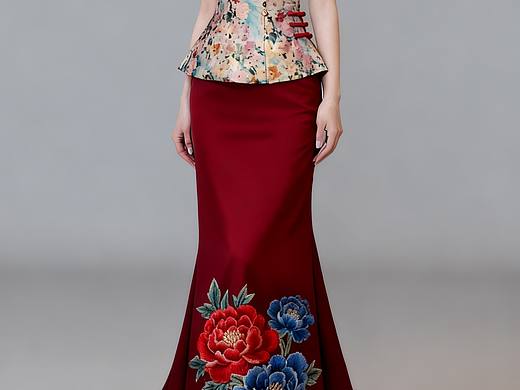 新中式礼服,让东方美成为你的随身气场