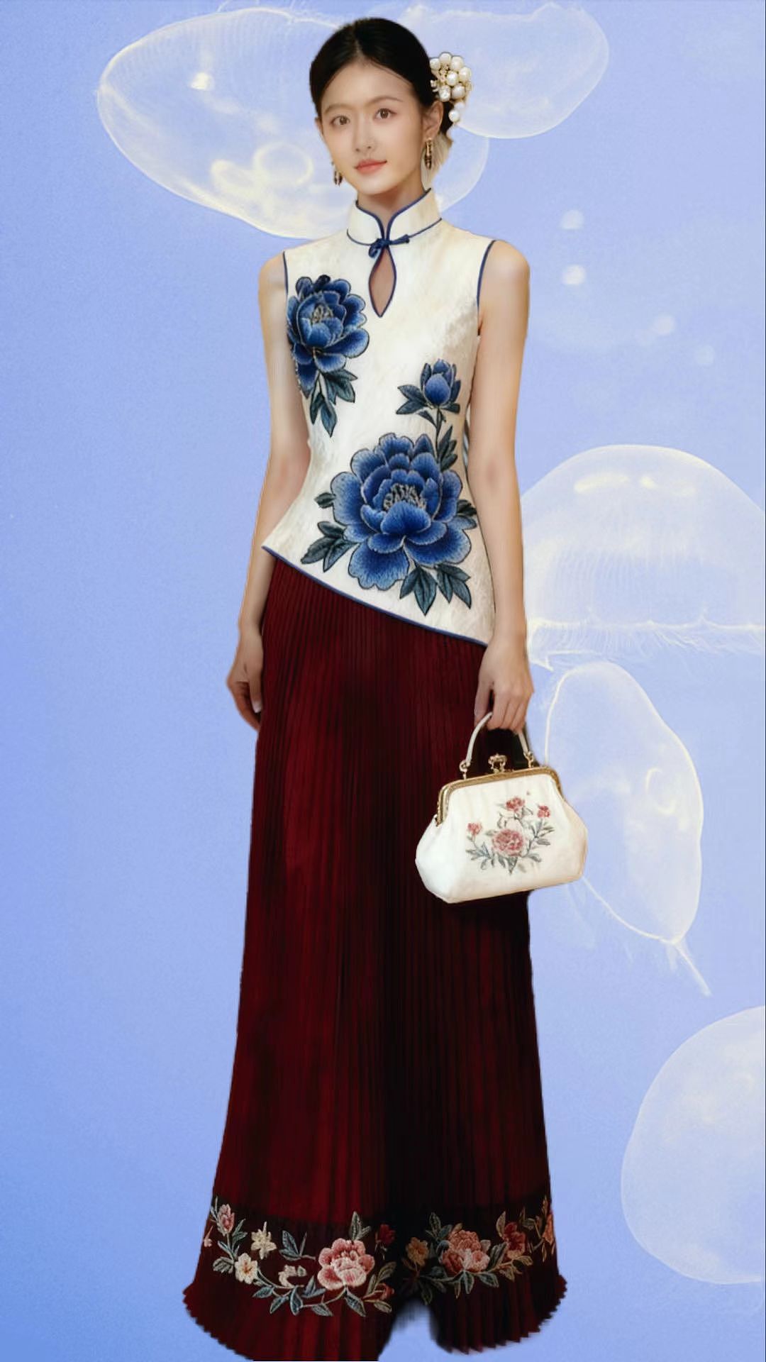 新中式礼服,让东方美成为你的随身气场