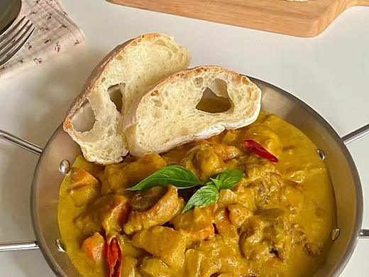 咖喱配面包是谁想出来的！