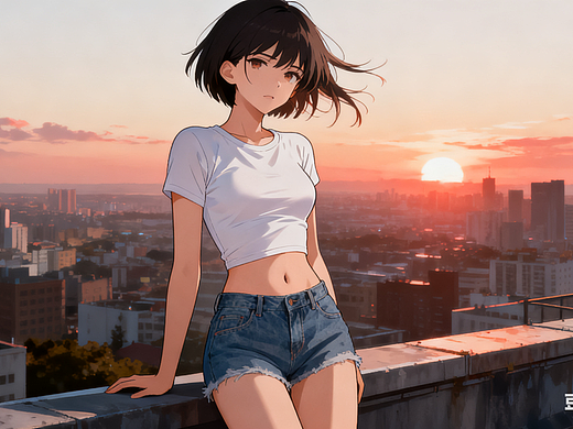 落