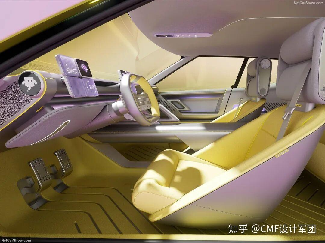 现代Concept Three概念车发布，内饰应用泡沫铝，CMF设计欣赏（图ZMTUzMTM0MzI=） - 资讯 - 站酷设计师CMF设计军团原创素材 - 站酷ZCOOL