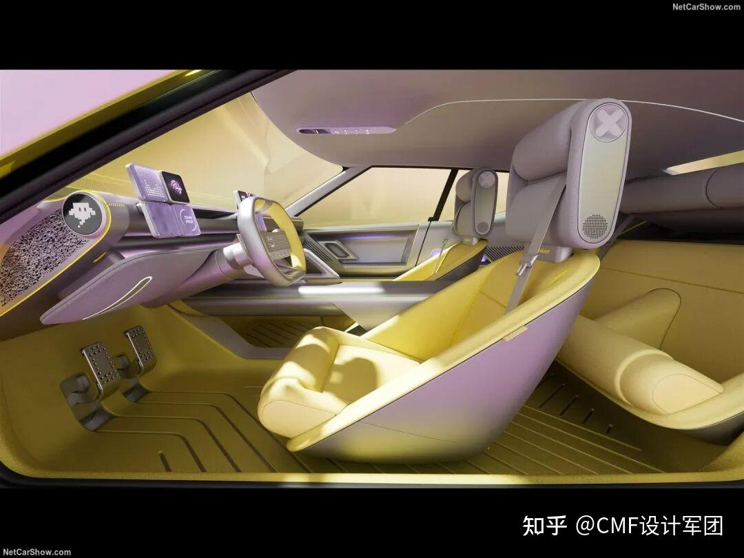现代Concept Three概念车发布，内饰应用泡沫铝，CMF设计欣赏（图ZMTUzMTM1MDQ=） - 资讯 - 站酷设计师CMF设计军团原创素材 - 站酷ZCOOL