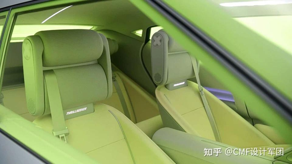 现代Concept Three概念车发布，内饰应用泡沫铝，CMF设计欣赏（图ZMTUzMTM0MjA=） - 资讯 - 站酷设计师CMF设计军团原创素材 - 站酷ZCOOL
