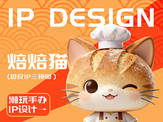 烘焙猫IP(十三）