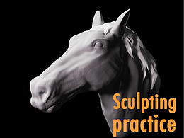 马首雕刻习作 | 一小时快速练习