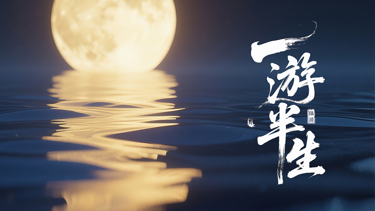 绍兴与陆游：一游半生（图ZMzk5NjI3NzEy） - AI作品 - 站酷设计师阿星AX原创素材 - 站酷ZCOOL