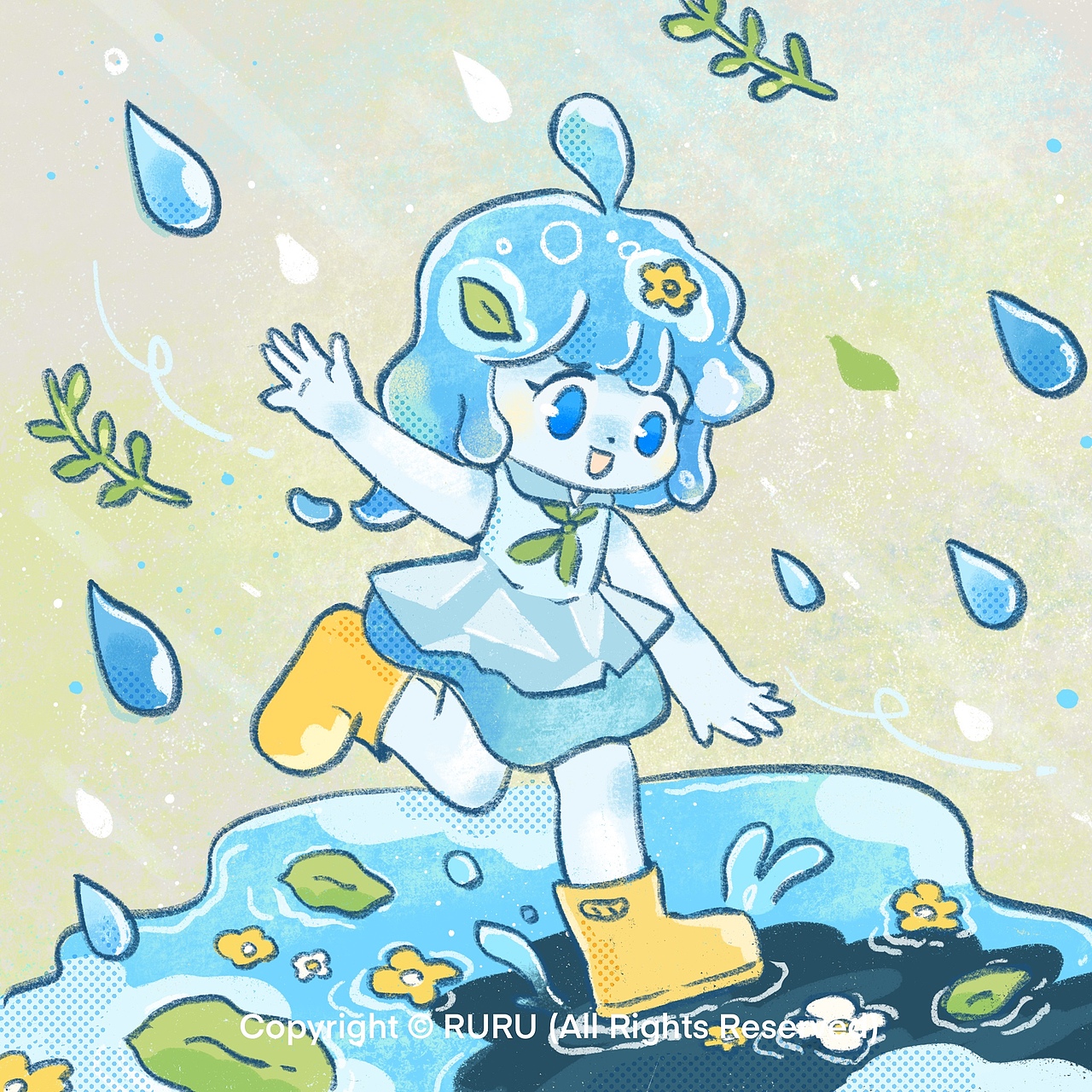 最近画的一些拟人合集（图ZMzk5NjI4MTk2） - 创作习作 - 站酷设计师木木茹muru原创素材 - 站酷ZCOOL