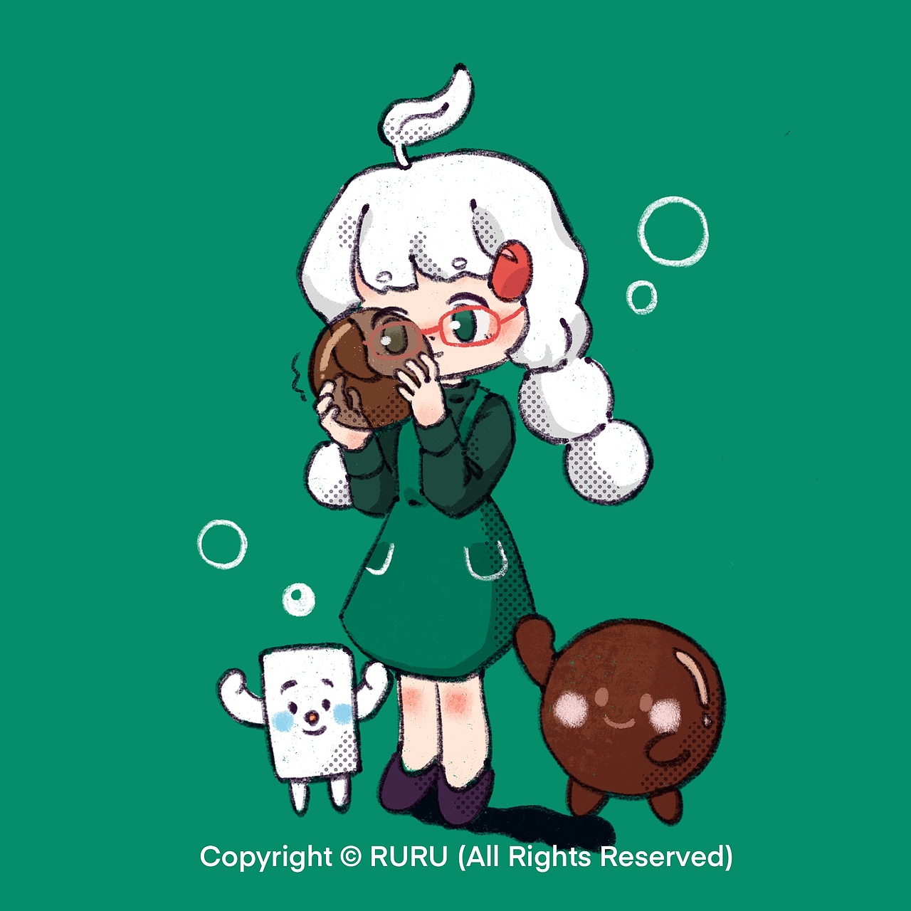 最近画的一些拟人合集（图ZMzk5NjI4MjEy） - 创作习作 - 站酷设计师木木茹muru原创素材 - 站酷ZCOOL