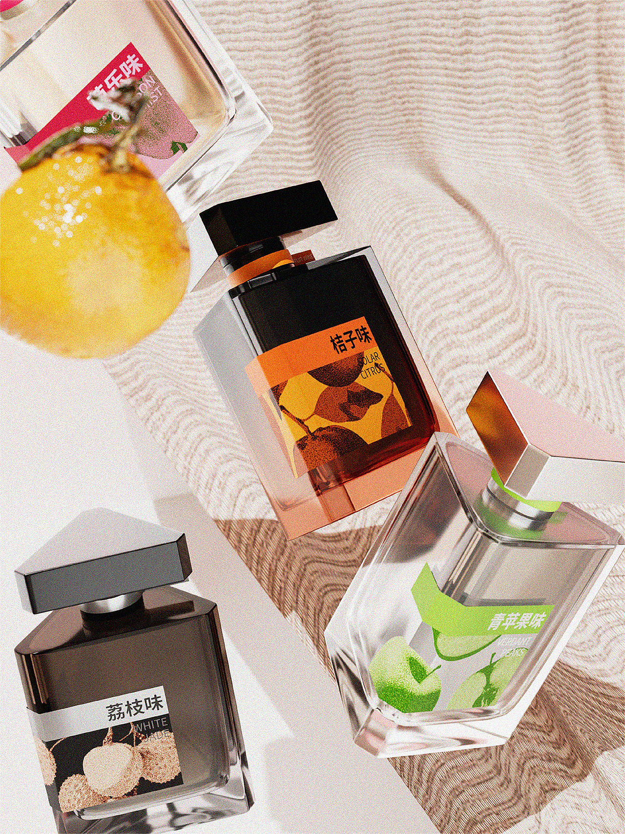 片刻MOMENTO | 微醺果酒包装设计