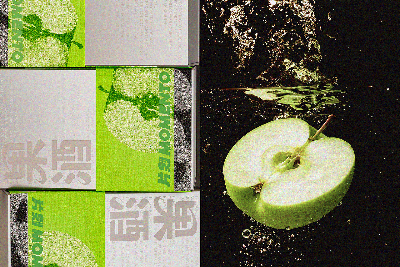 片刻MOMENTO | 微醺果酒包装设计