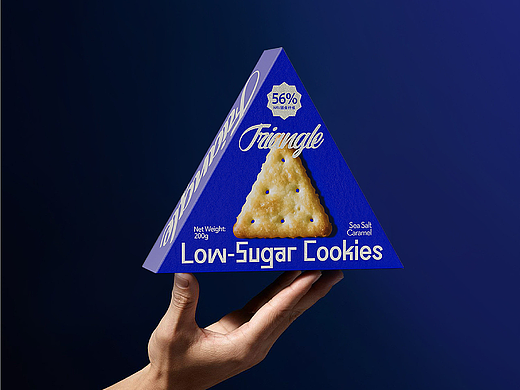 Friangle 三角薄脆饼干品牌包装设计