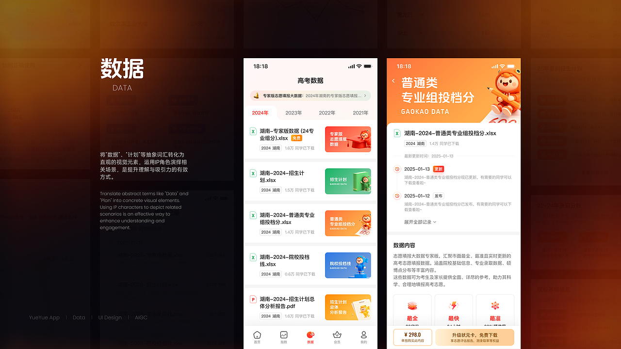 高考志愿填报（图ZMzk5NjQ1MzYw） - 软件界面 - 站酷设计师我的昵称叫喜欢原创素材 - 站酷ZCOOL