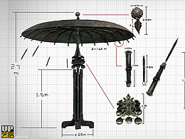 UP艺格 影视概念设计班-古装道具设计作品2