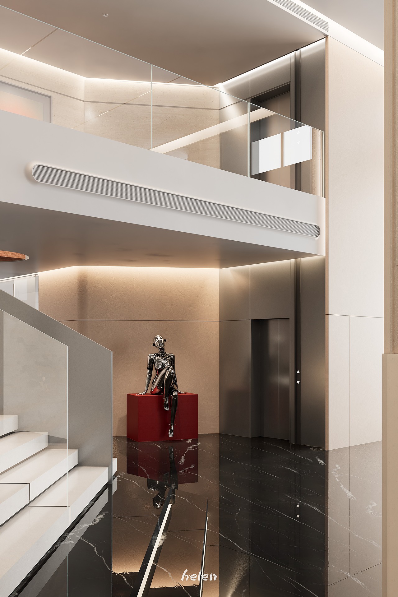 办公空间新项目局部