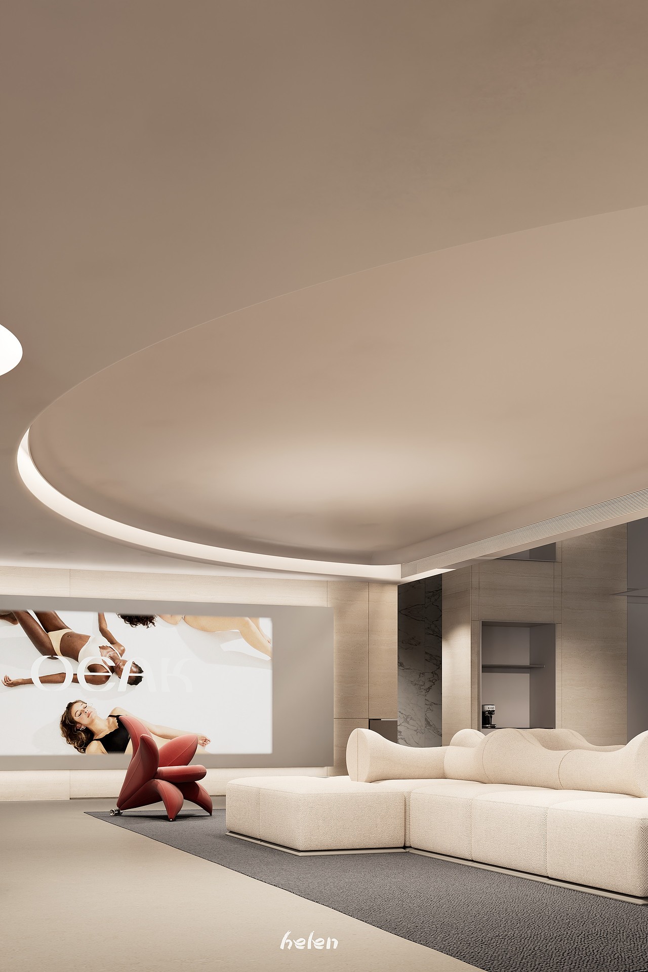 办公空间新项目局部