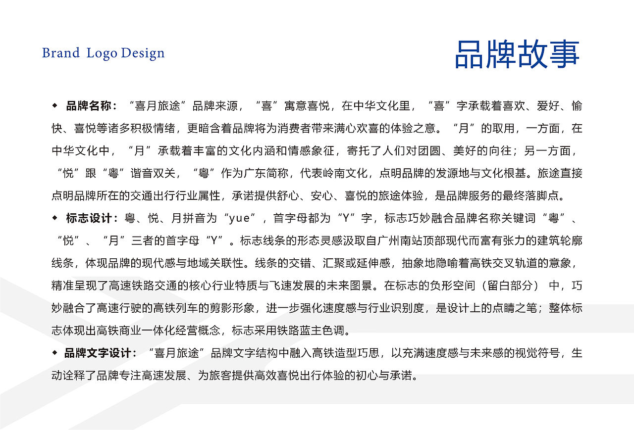 “喜月旅途”标志设计