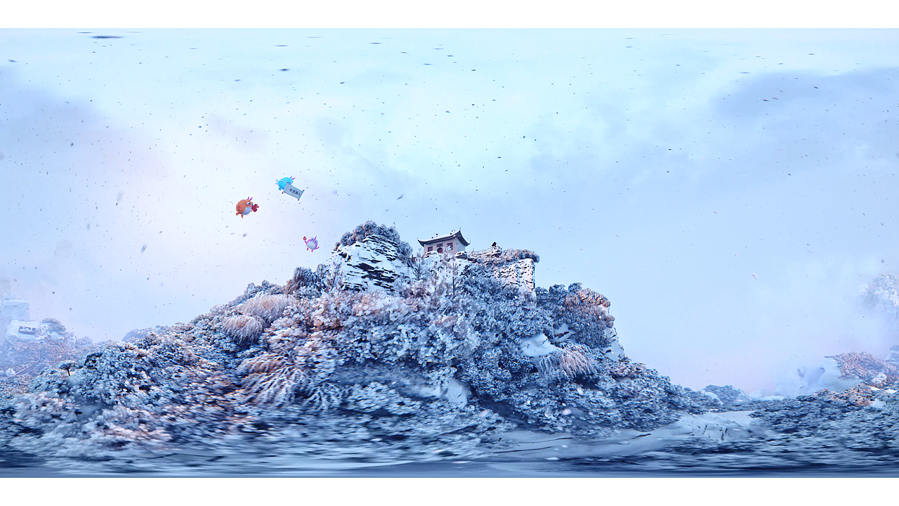 《梵净山-雪景》VR版（图ZMzk5NjU4NjQ0） - 场景 - 站酷设计师乐游无界原创素材 - 站酷ZCOOL