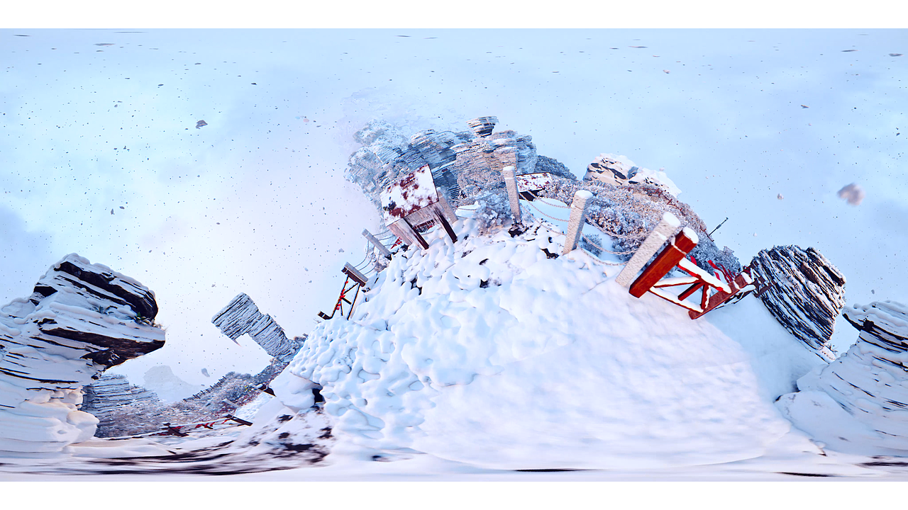 《梵净山-雪景》VR版（图ZMzk5NjU4NjEy） - 场景 - 站酷设计师乐游无界原创素材 - 站酷ZCOOL