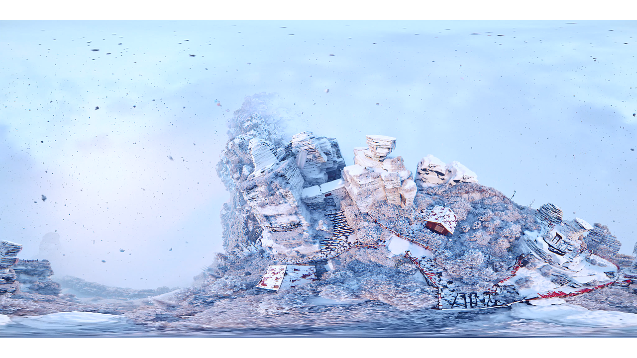 《梵净山-雪景》VR版（图ZMzk5NjU4NjI0） - 场景 - 站酷设计师乐游无界原创素材 - 站酷ZCOOL