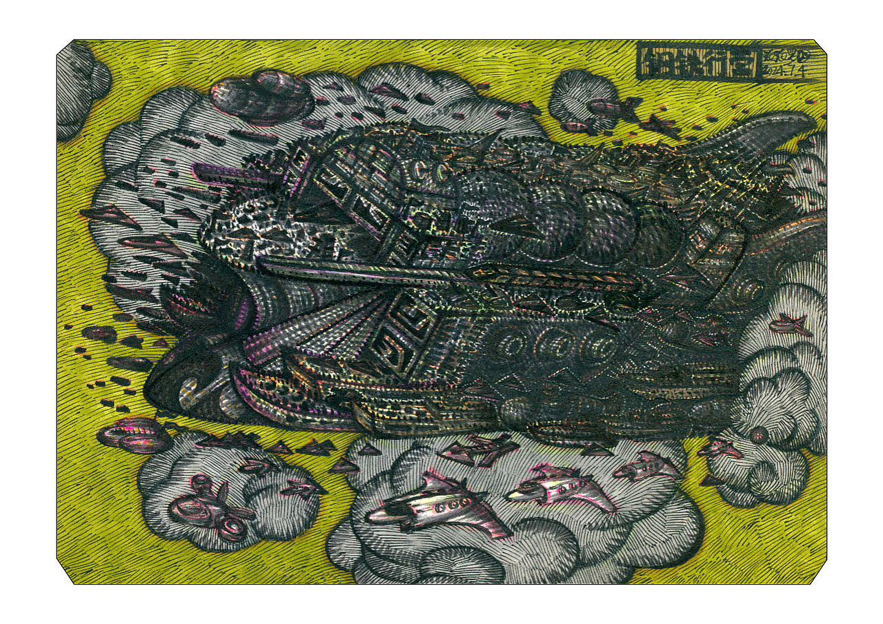 《灵体俱乐部》的近期即兴添加插画梳理（图ZMzk5NjU4ODE2） - 艺术插画 - 站酷设计师派派罗因原创素材 - 站酷ZCOOL